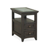 Magnussen Home Westley Falls Graphite Chairside End Table