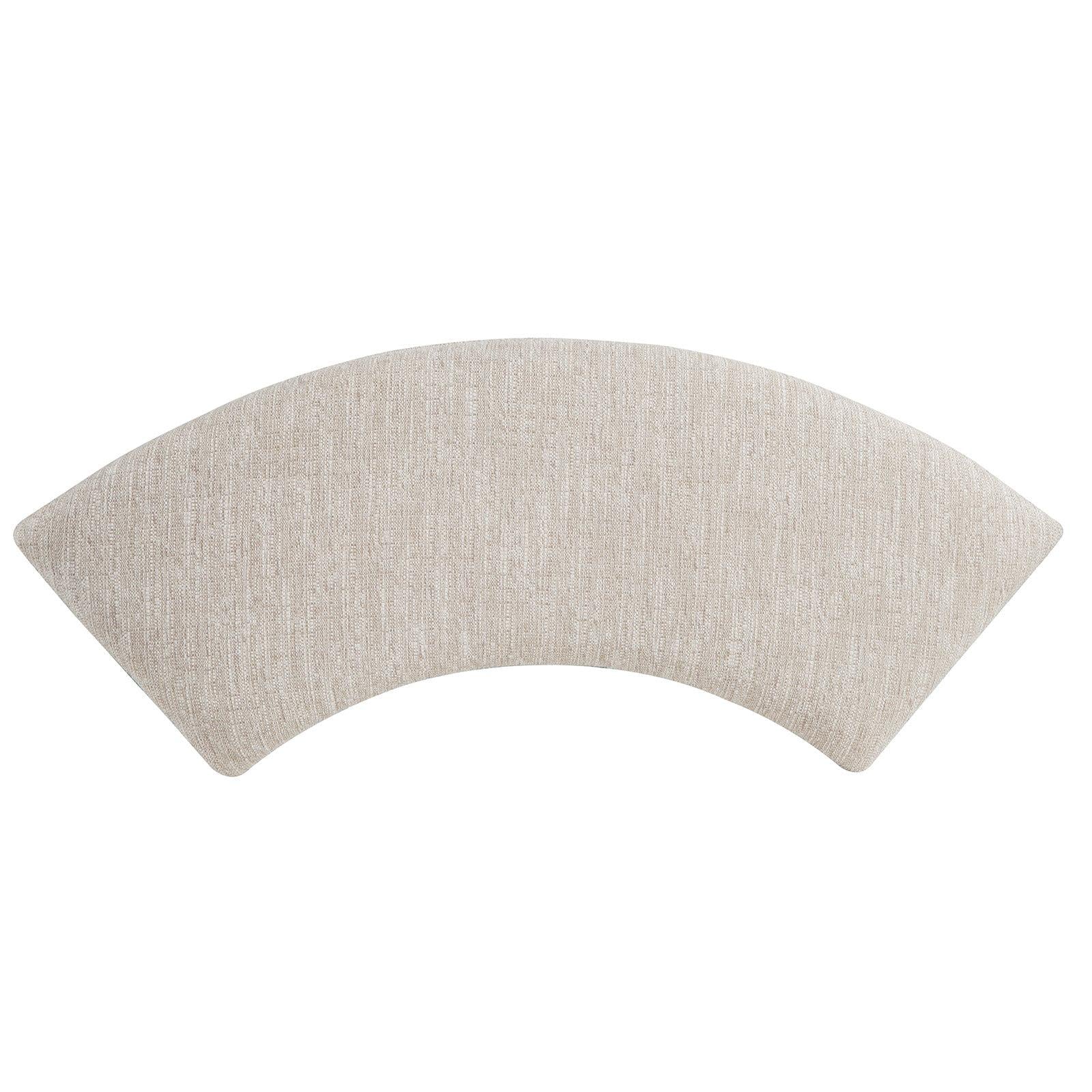 Magnussen Home Paxton Place Dovetail Grey Upholstered Bench