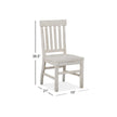Magnussen Home Bronwyn Alabaster Side Chair Set of 2
