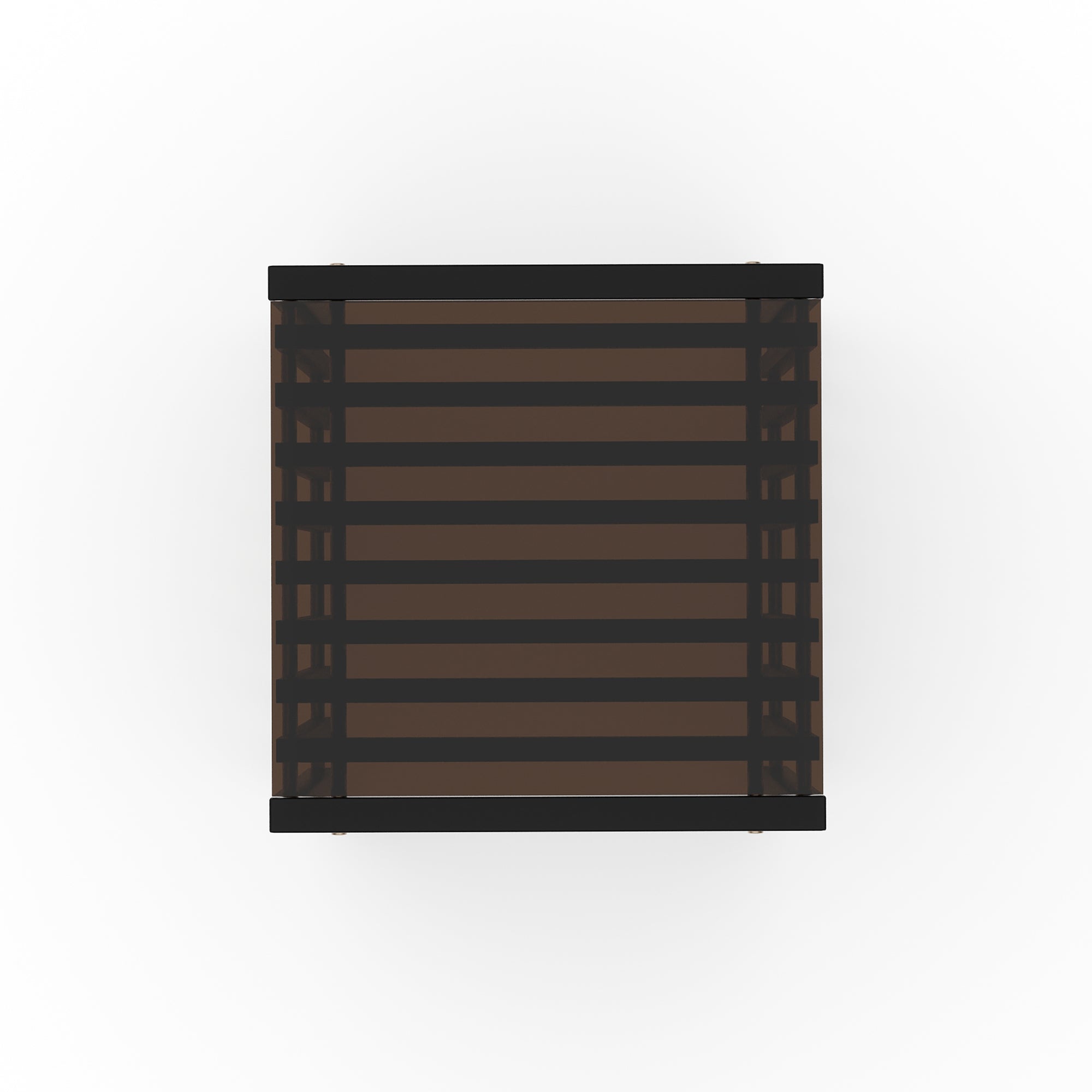 Caracole Pinstripe Dark End Table