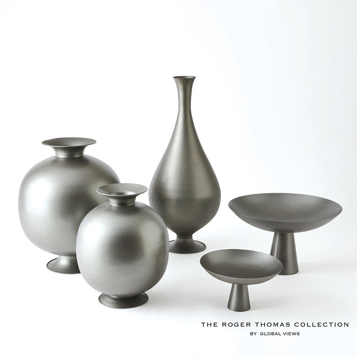 Global Views Bronzino Orb Vase - Genmetal