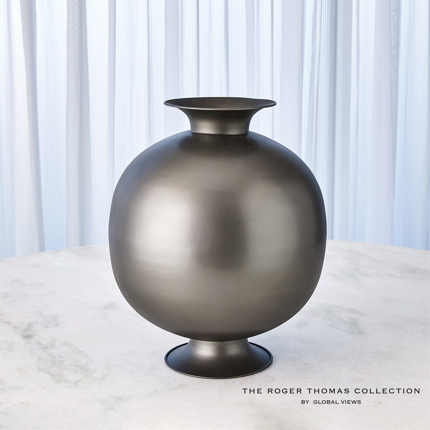 Global Views Bronzino Orb Vase and Bowl