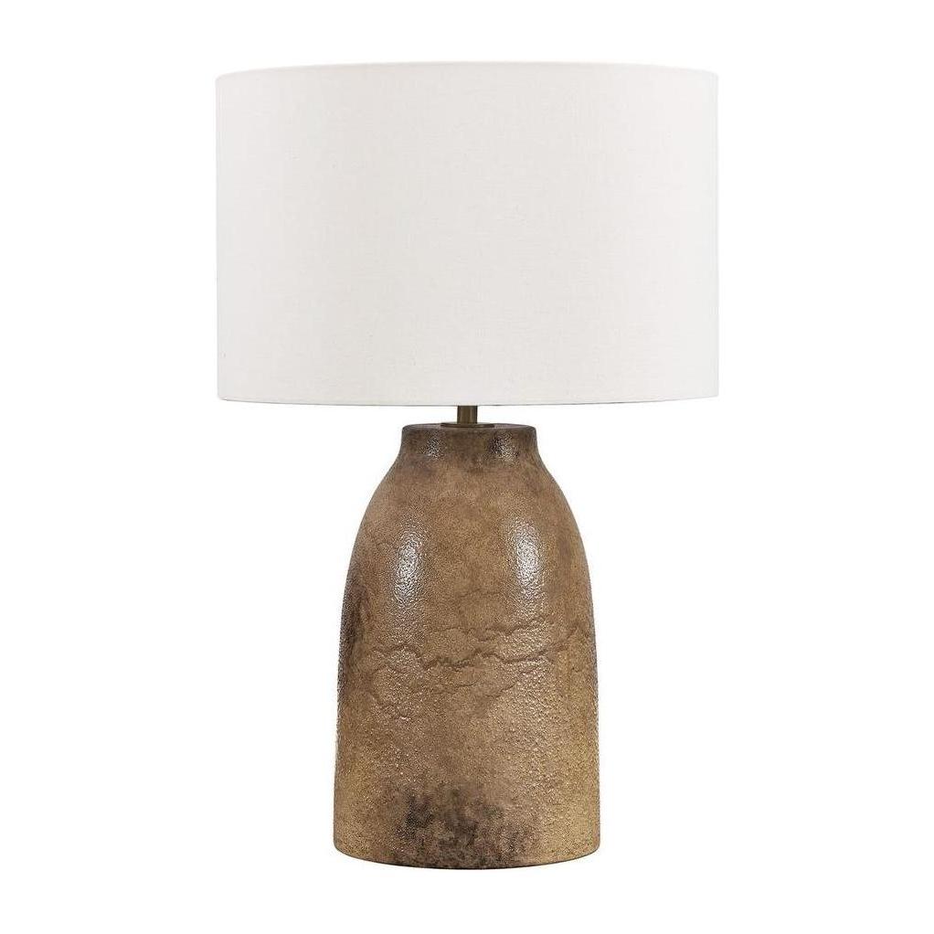 Uttermost Harris Mottled Brown Table Lamp