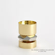 Global Views Romano Brass Candle Holder
