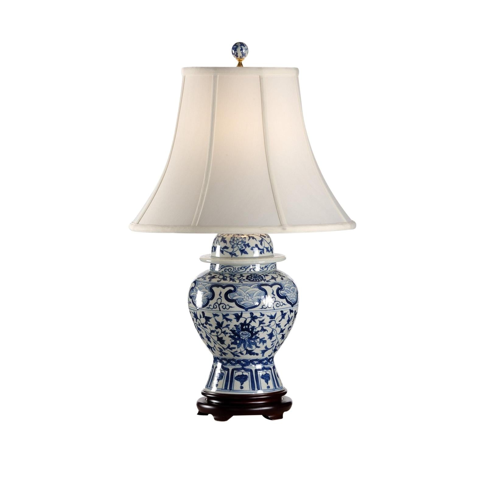 Wildwood Indigo Garden Lamp