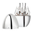Christofle MOOD Silver Plated Skyline - 24 Pieces