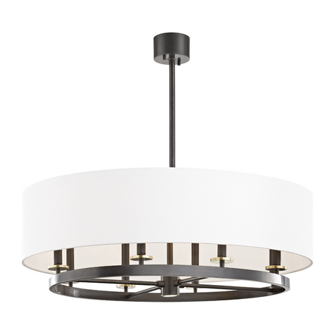Hudson Valley Lighting Durham 8 Light 20.25 inch Island Light Ceiling Light