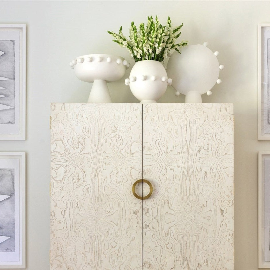 Global Views Spheres Collection Footed Bowl by Ashley Childers