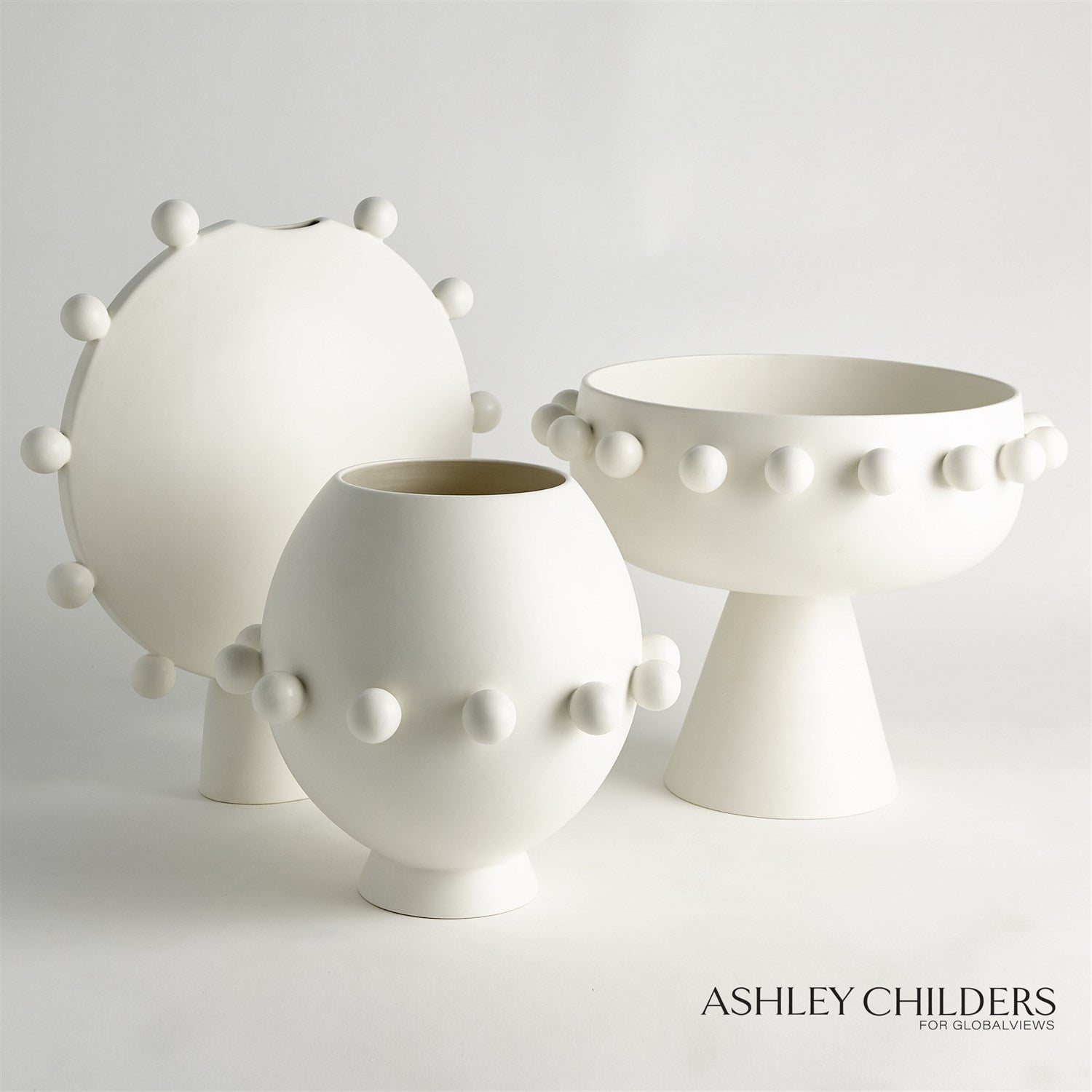 Global Views Spheres Collection Vase by Ashley Childers