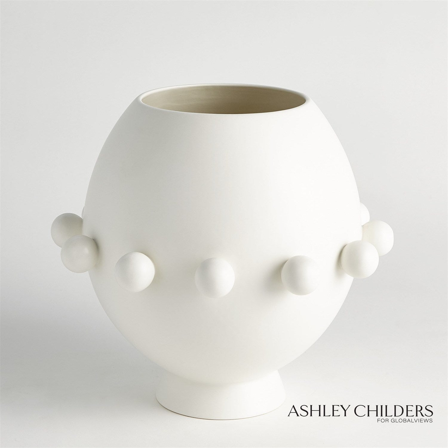 Global Views Spheres Collection Vase by Ashley Childers