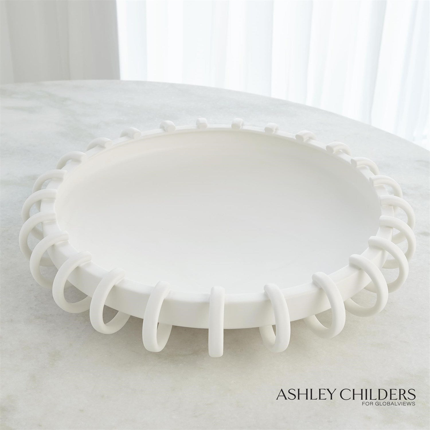 Global Views Ivory Bangle Bowl