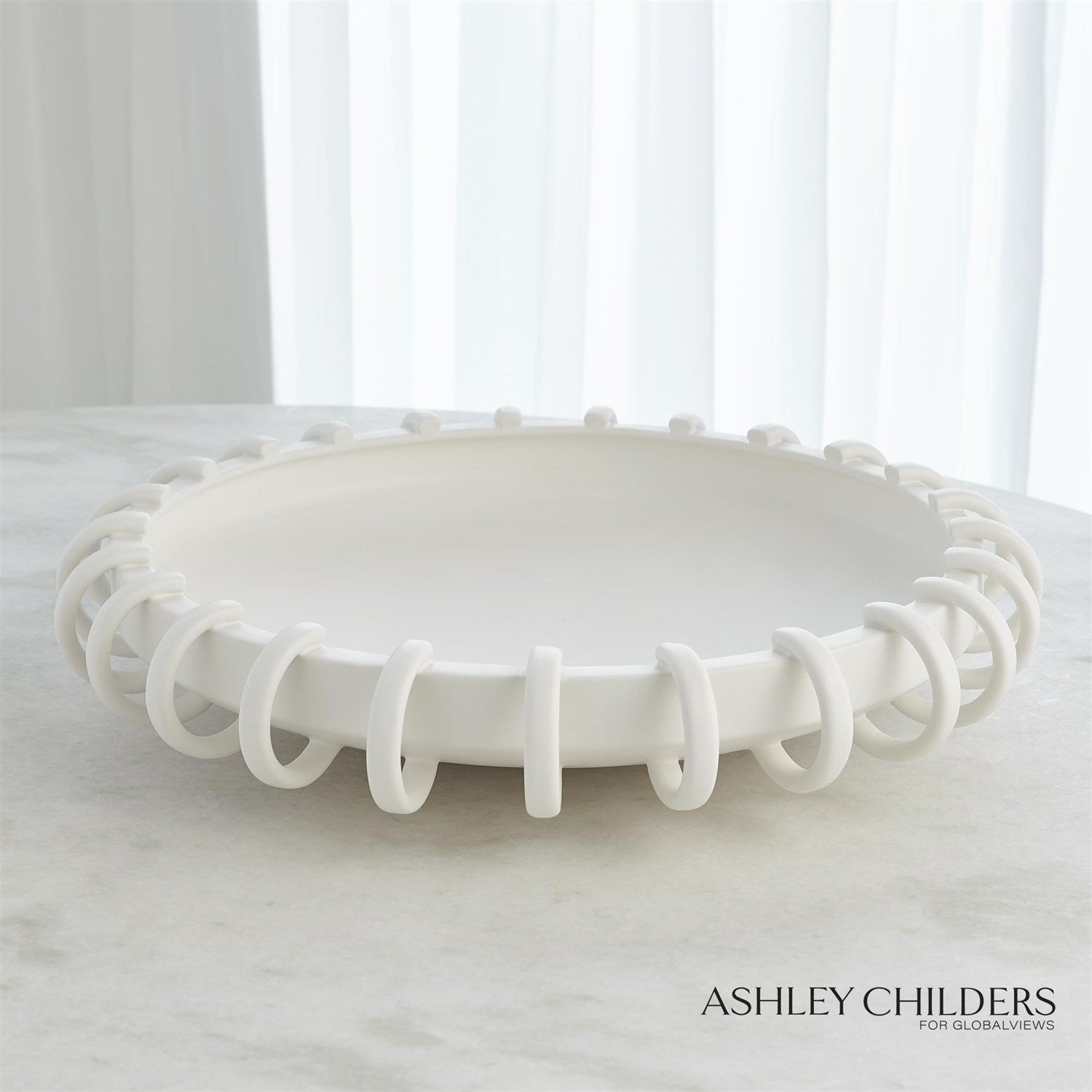 Global Views Ivory Bangle Bowl