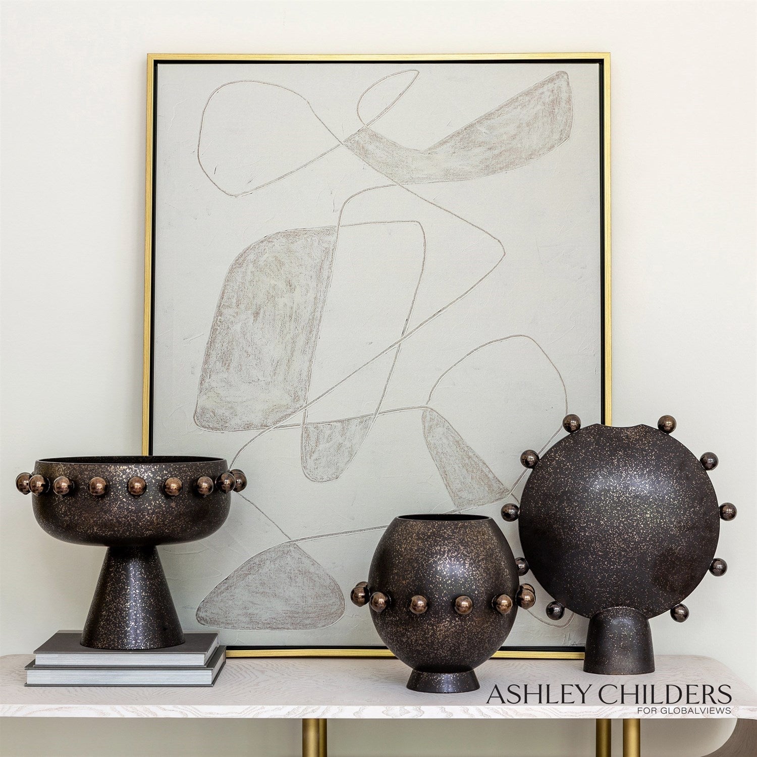 Global Views Spheres Collection Vase by Ashley Childers