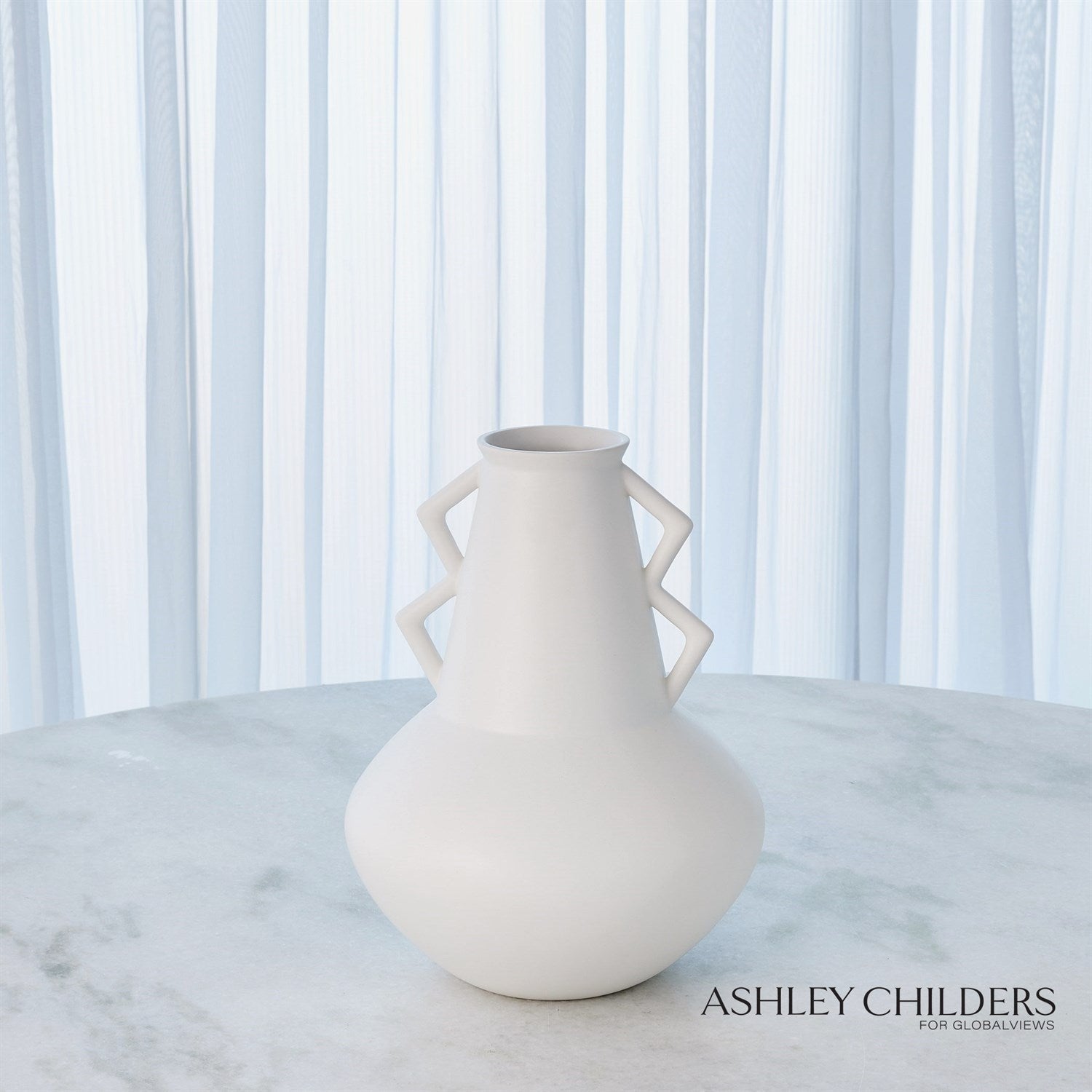 Global Views Crete Fat Bottom Vase by Ashley Childers