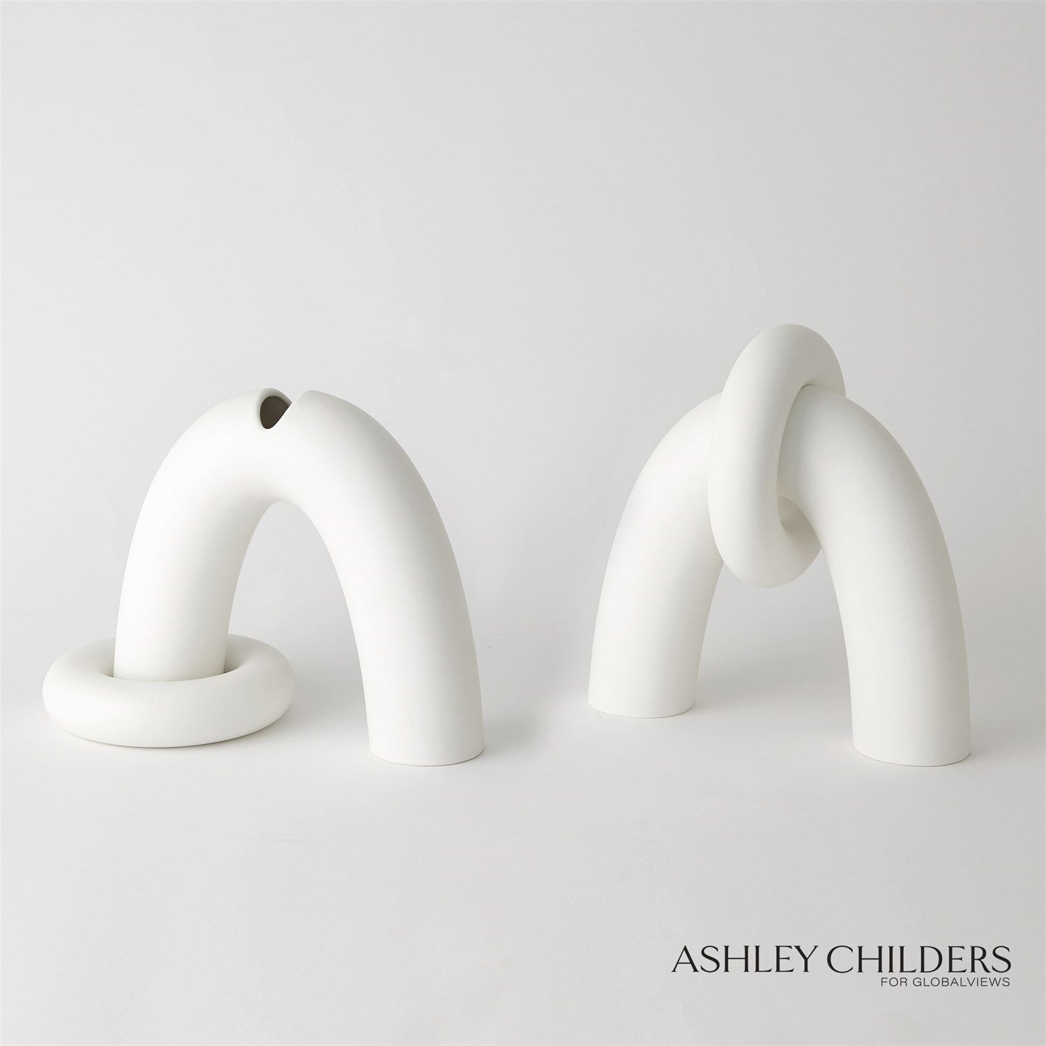 Global Views Arch and Ring Vase by Ashley Childers