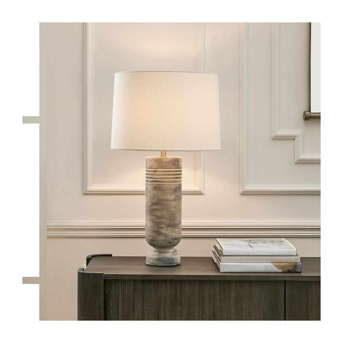 Uttermost Vale Beige Hues Table Lamp