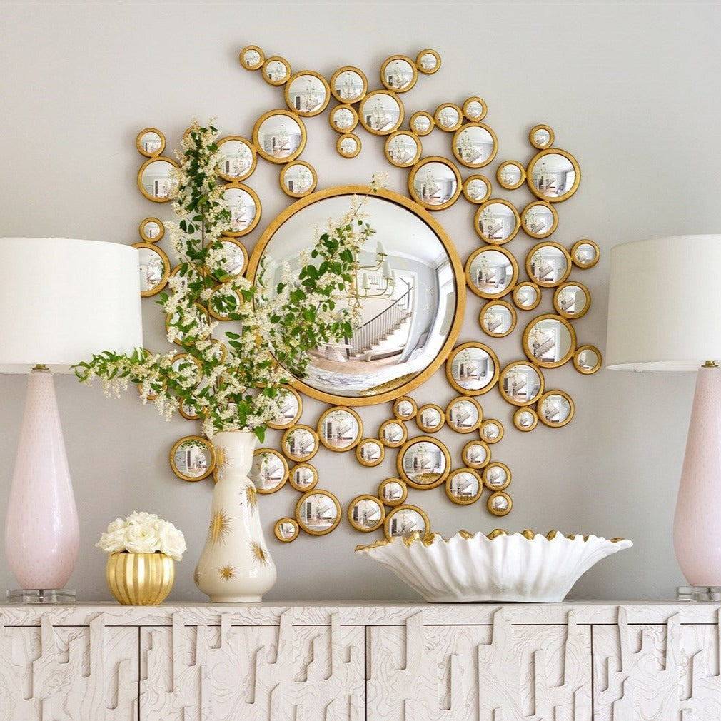 Global Views Aquarius Mirror by Ashley Childers Clearance