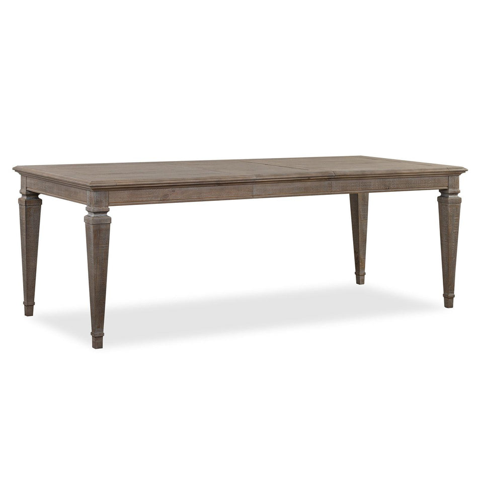 Magnussen Home Lancaster Dovetail Grey Extendable Rectangular Dining Table