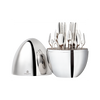 Christofle Mood Party 24-Piece Silver-Plated Flatware Set with Chest