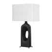 Uttermost Void Matte Black Table Lamp