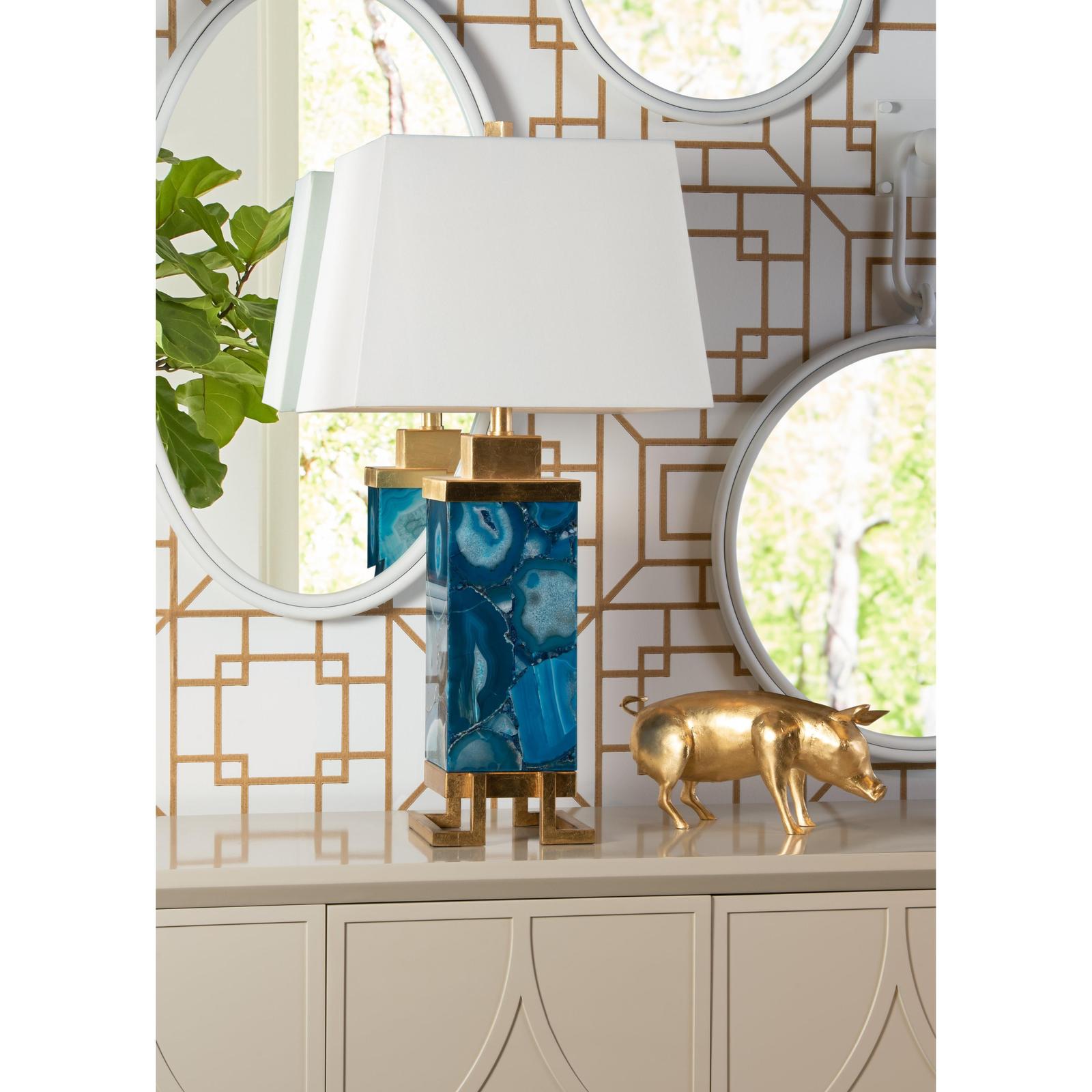 Wildwood Oceans Blue Lamp