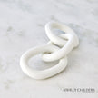 Global Views Matte White Ring Chain by Ashley Childers