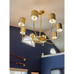 Wildwood Castle Yard Brass Chandelier
