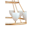 Wildwood Marilyn Gold Leaf Chandelier
