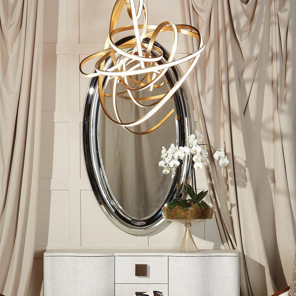 Global Views Convolution Chandelier by Ashley Childers Clearance