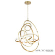 Global Views Convolution Chandelier by Ashley Childers Clearance