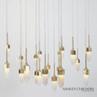 Global Views Satin Brass Leo Chandelier