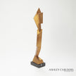 Global Views Gold Facet Sculpture