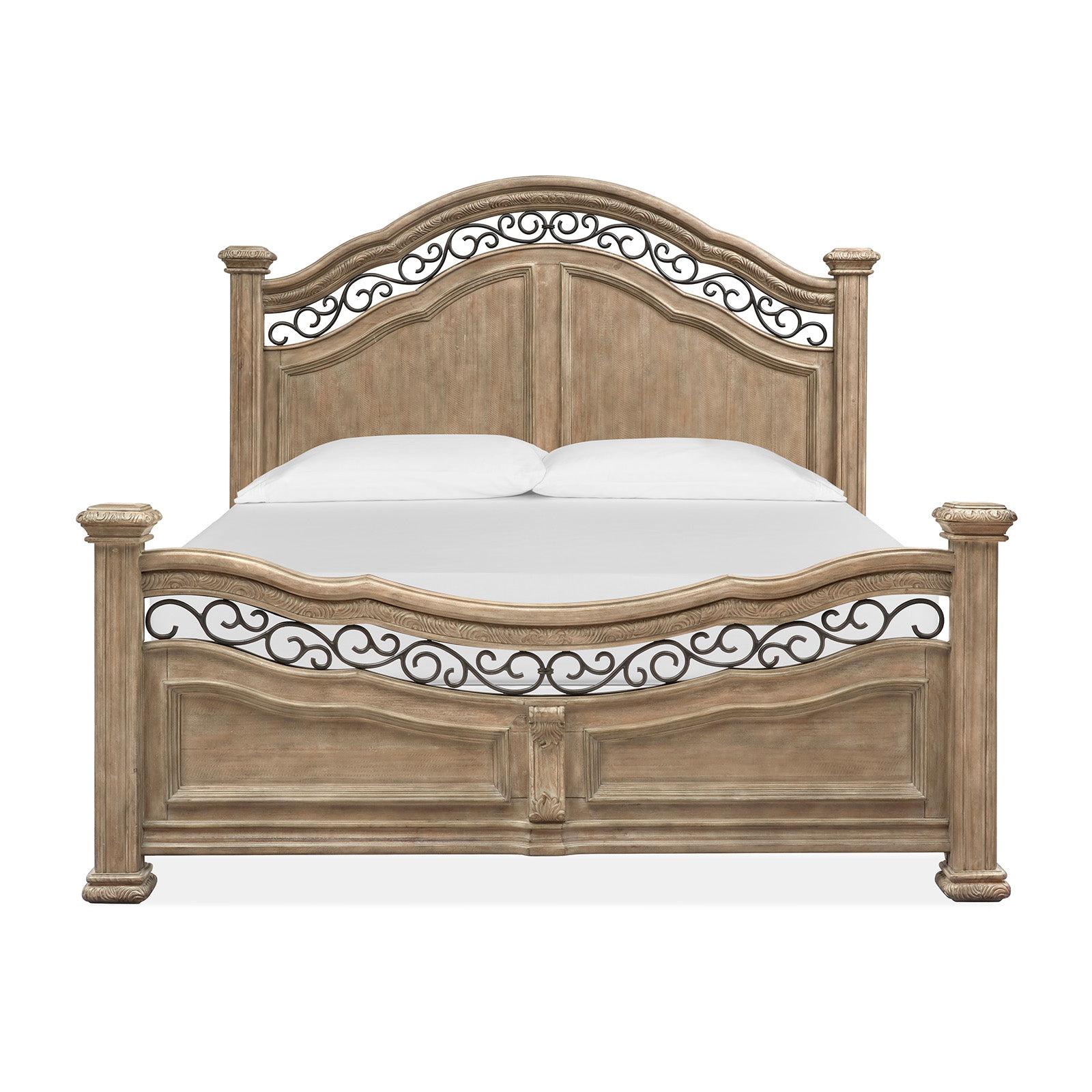 Magnussen Home Marisol Fawn Panel Bed