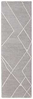 Feizy Euclid T8004 Rug in Gray/Ivory