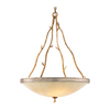 Corbett Parc Royale 5 Light Gold and Silver Leaf Chandelier Ceiling Light Clearance