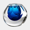 Global Views Cut Glass Vase