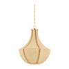 Hudson Valley Lighting Cascade Lake 3 Light 20 inch Aged Brass Pendant Ceiling Light