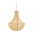 Hudson Valley Lighting Cascade Lake 4 Light 30 inch Aged Brass Pendant Ceiling Light
