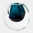 Global Views Pentagon Cut Glass Vase Clearance