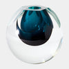 Global Views Pentagon Cut Glass Vase Clearance