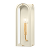 Hudson Valley Lighting Lincroft 1 Light 6 inch Vintage Gold Leaf/Soft Sand Wall Sconce Wall Light