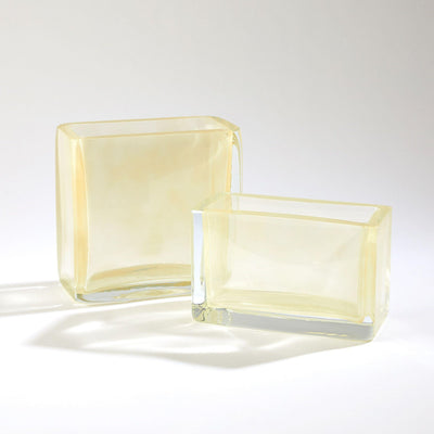 Global Views Vega Rectangle Block Vase