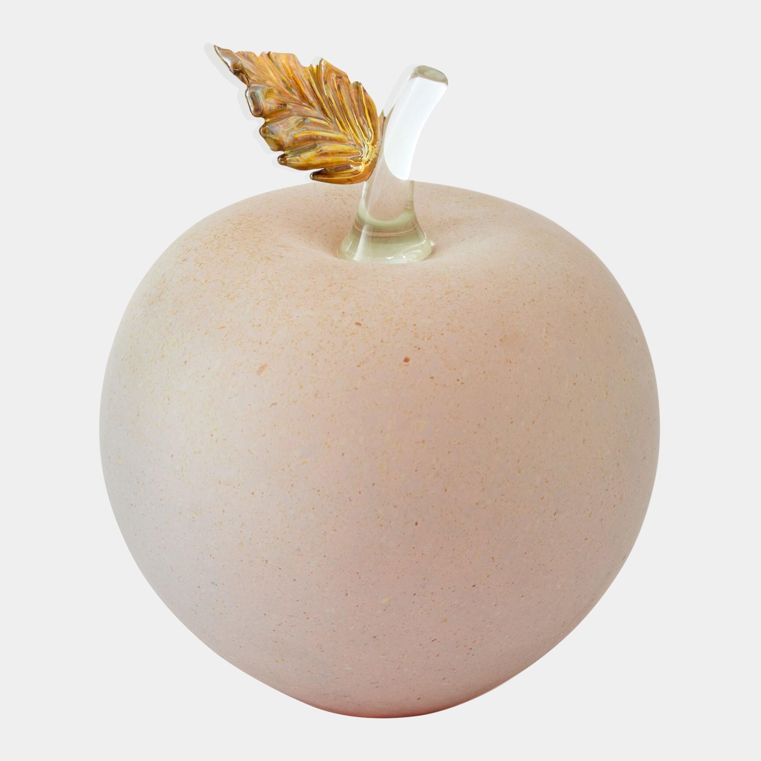 Global Views Glass Apple Sculpture