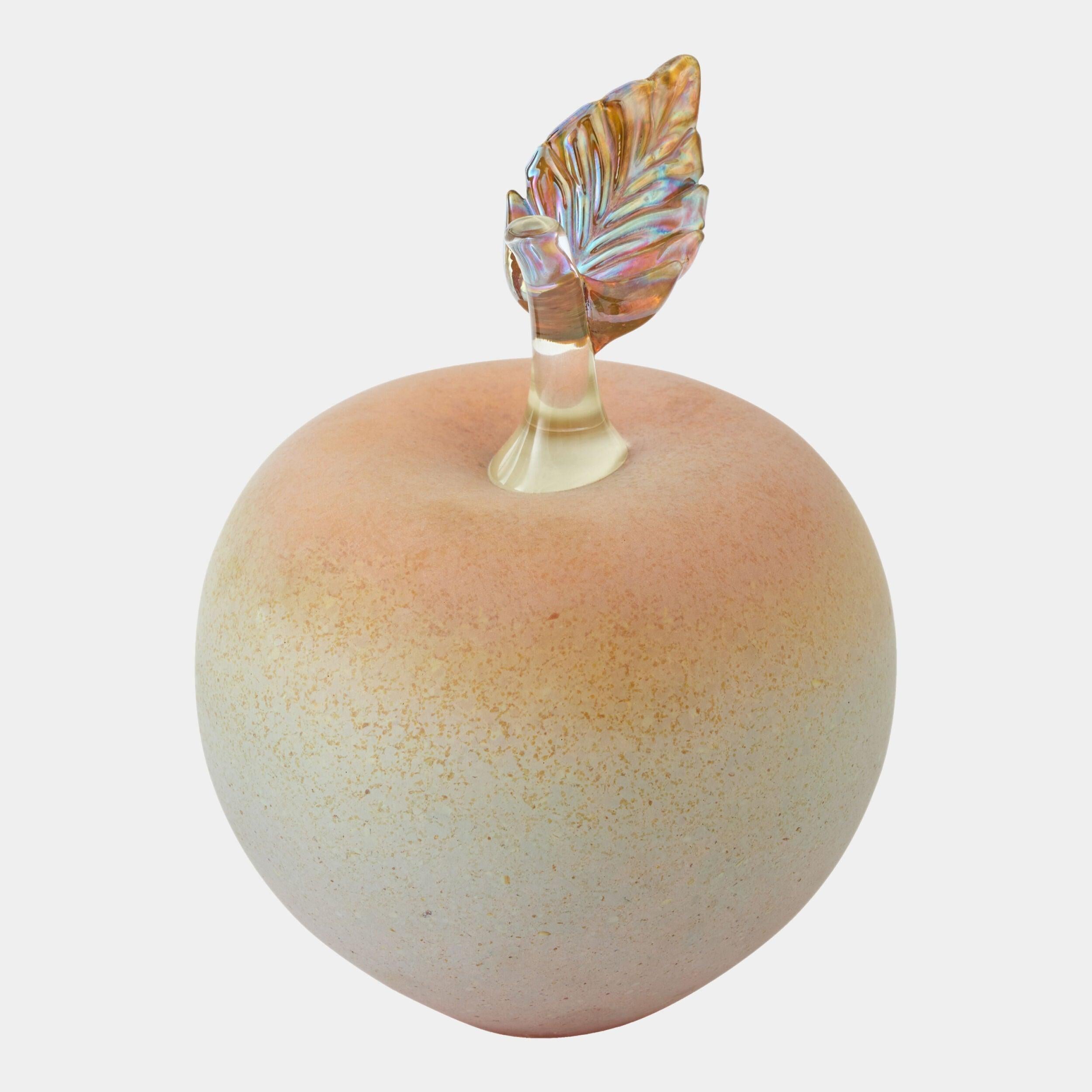 Global Views Glass Apple Sculpture