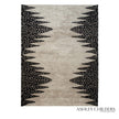 Global Views Beige Black Tristan Rug