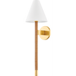 Hudson Valley Lighting Watkins 1 Light 7 inch Aged Brass Wall Sconce Wall Light
