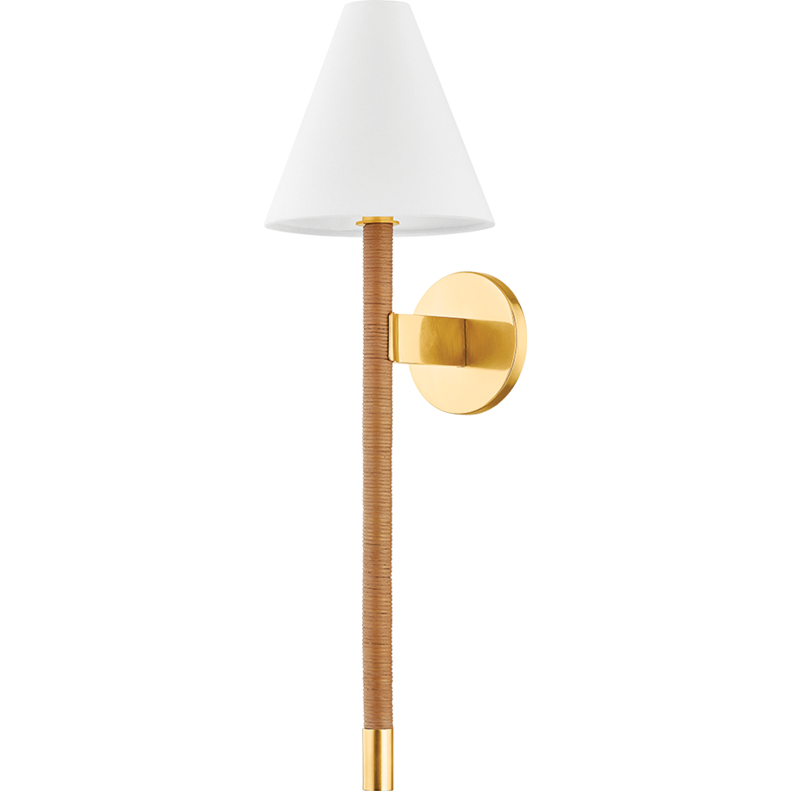 Hudson Valley Lighting Watkins 1 Light 7 inch Aged Brass Wall Sconce Wall Light