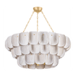 Hudson Valley Lighting Amalfi 16 Light Vintage Gold Leaf Chandelier Ceiling Light