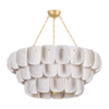 Hudson Valley Lighting Amalfi 16 Light Vintage Gold Leaf Chandelier Ceiling Light