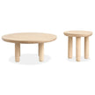 Salt Life Home Sunset Cove Sanibel Brown Nesting Cocktail Table with Casters Sale
